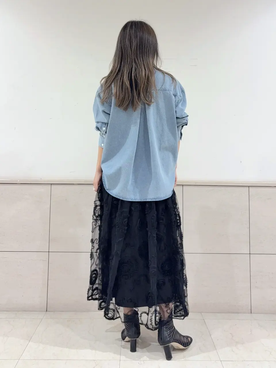 GRACE CONTINENTAL yukimi yonee コーディネート画像