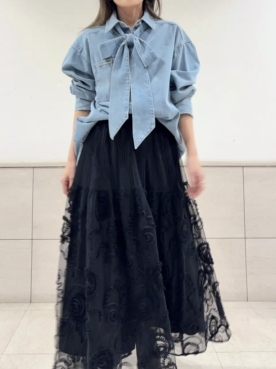 GRACE CONTINENTAL yukimi yonee コーディネート画像