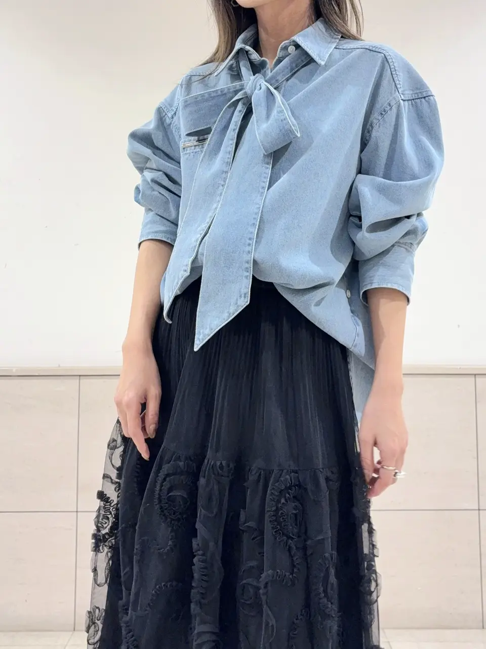 GRACE CONTINENTAL yukimi yonee コーディネート画像