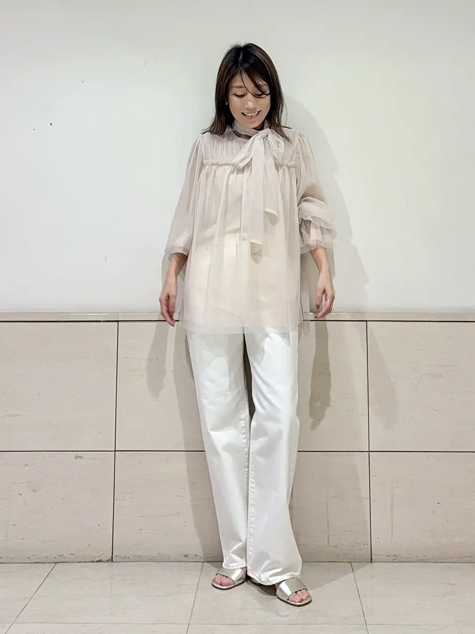 GRACE CONTINENTAL yukimi yonee コーディネート画像