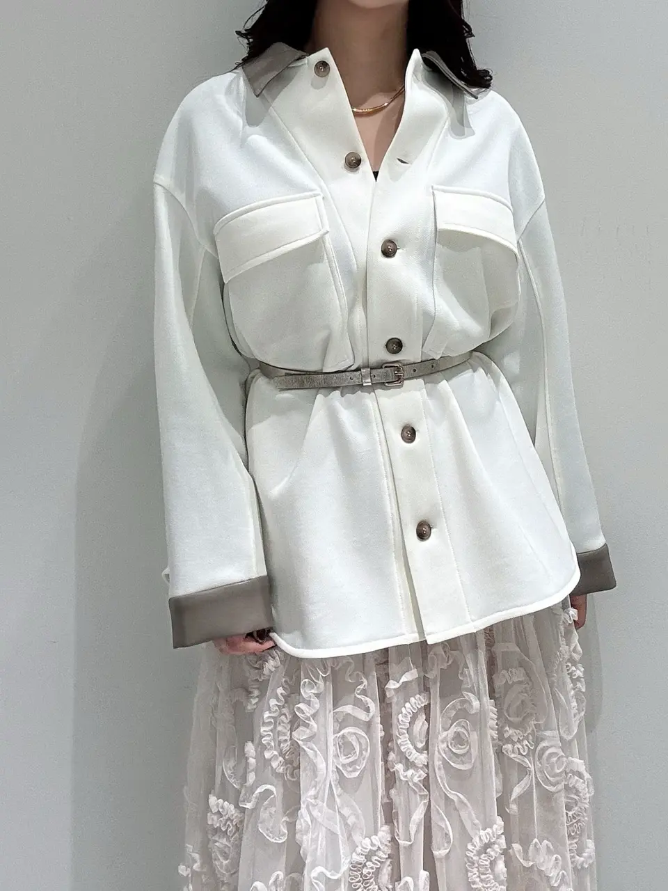 GRACE CONTINENTAL MOMOKO コーディネート画像