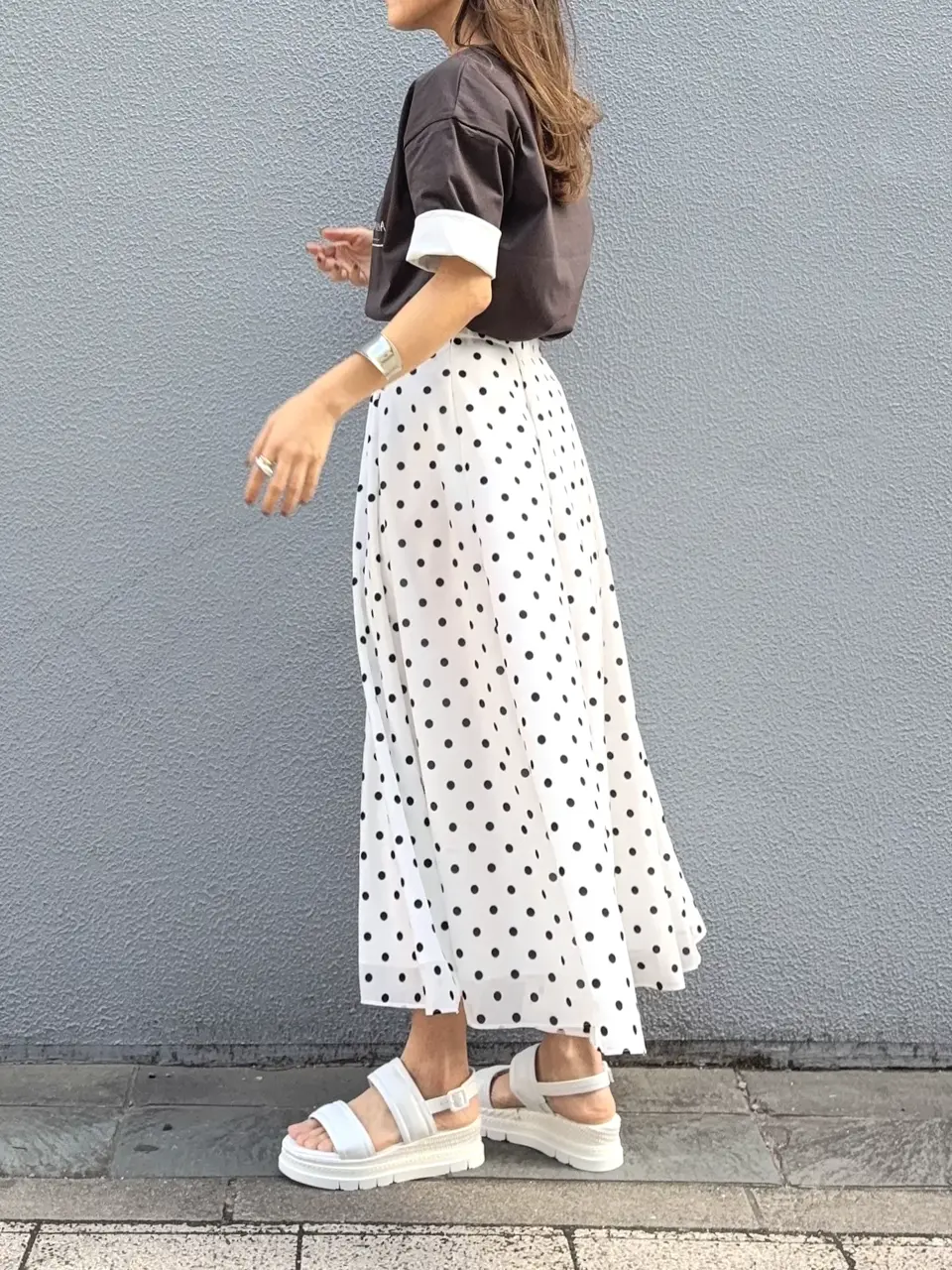 GRACE CONTINENTAL yukimi yonee コーディネート画像