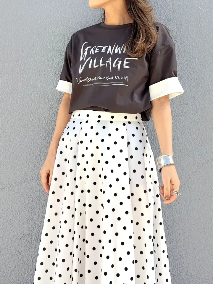 GRACE CONTINENTAL yukimi yonee コーディネート画像