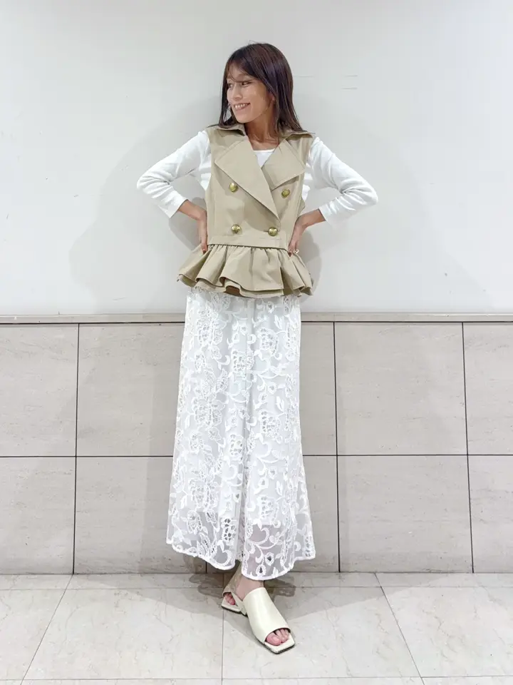 GRACE CONTINENTAL yukimi yonee コーディネート画像