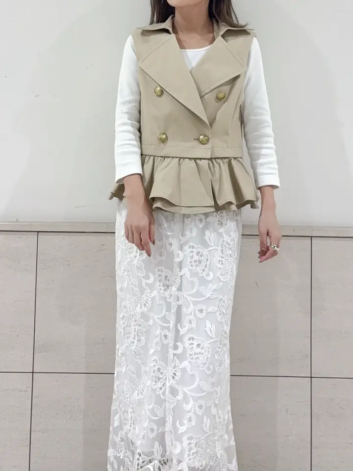 GRACE CONTINENTAL yukimi yonee コーディネート画像