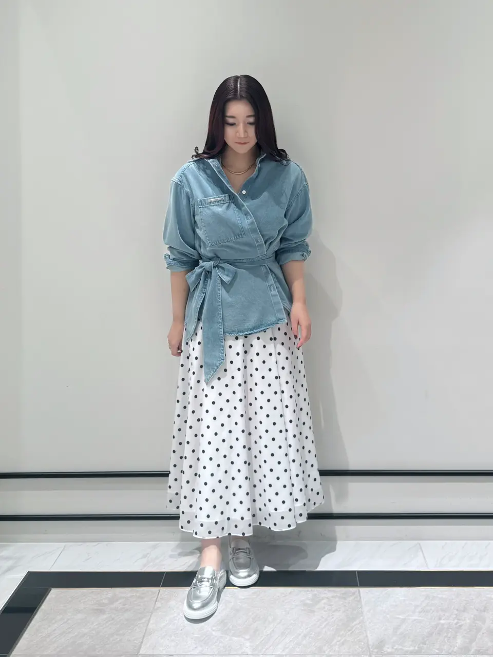 GRACE CONTINENTAL MOMOKO コーディネート画像