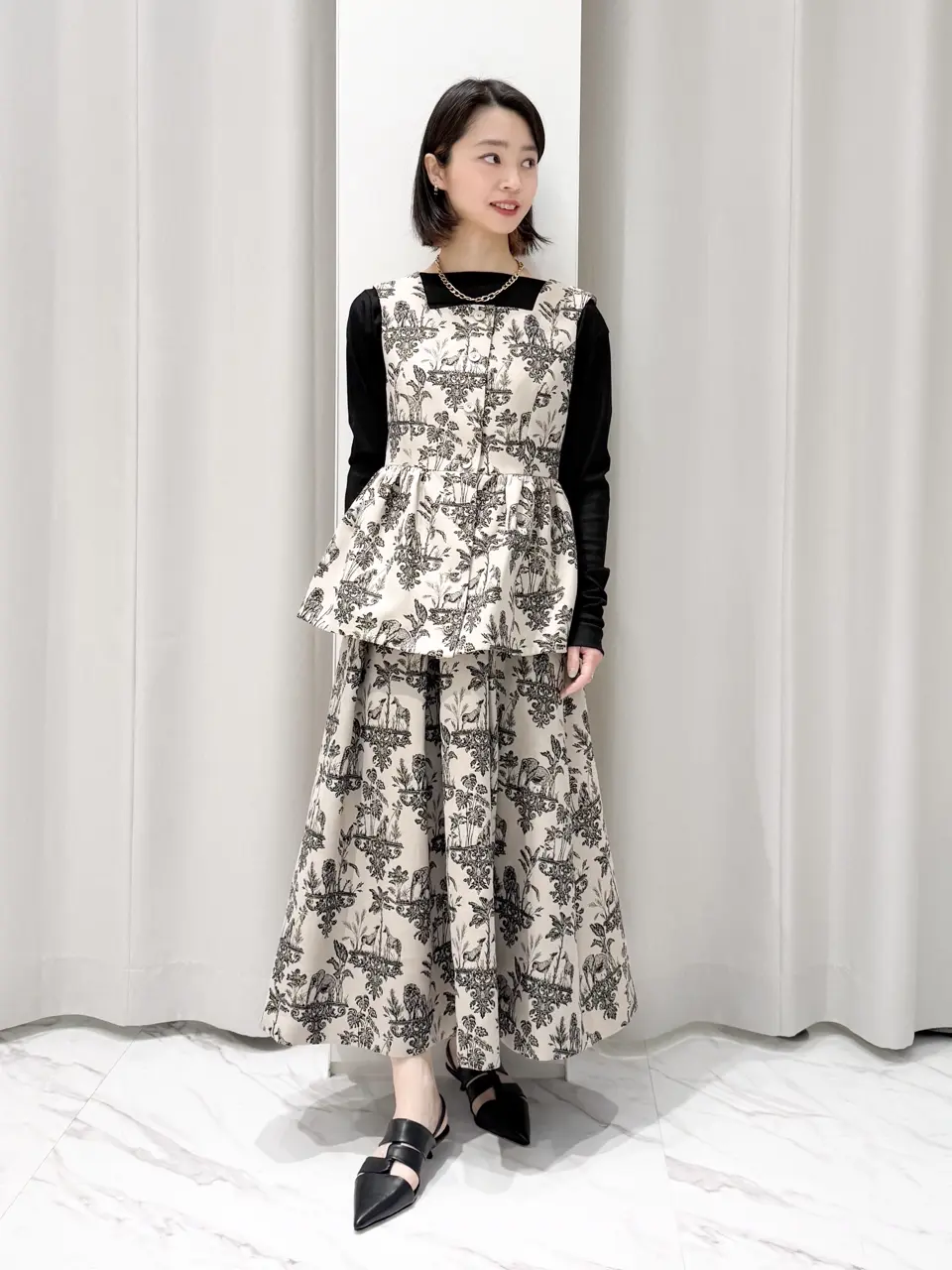 GRACE CONTINENTAL yuri コーディネート画像