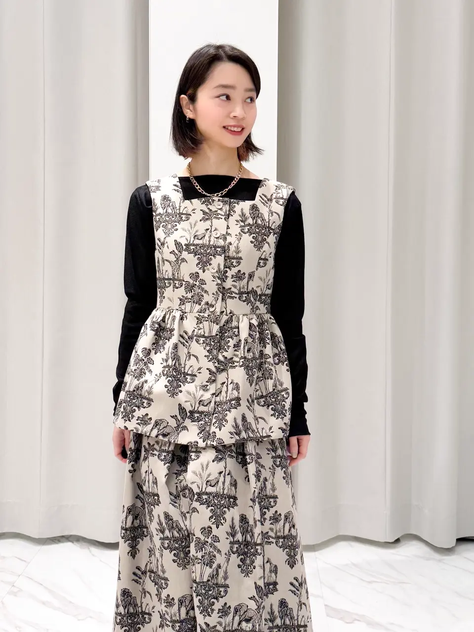 GRACE CONTINENTAL yuri コーディネート画像