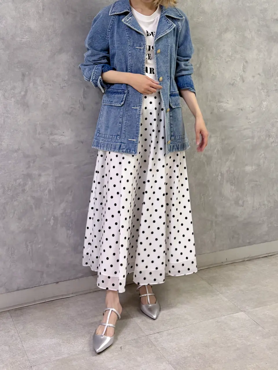 GRACE CONTINENTAL Abe コーディネート画像