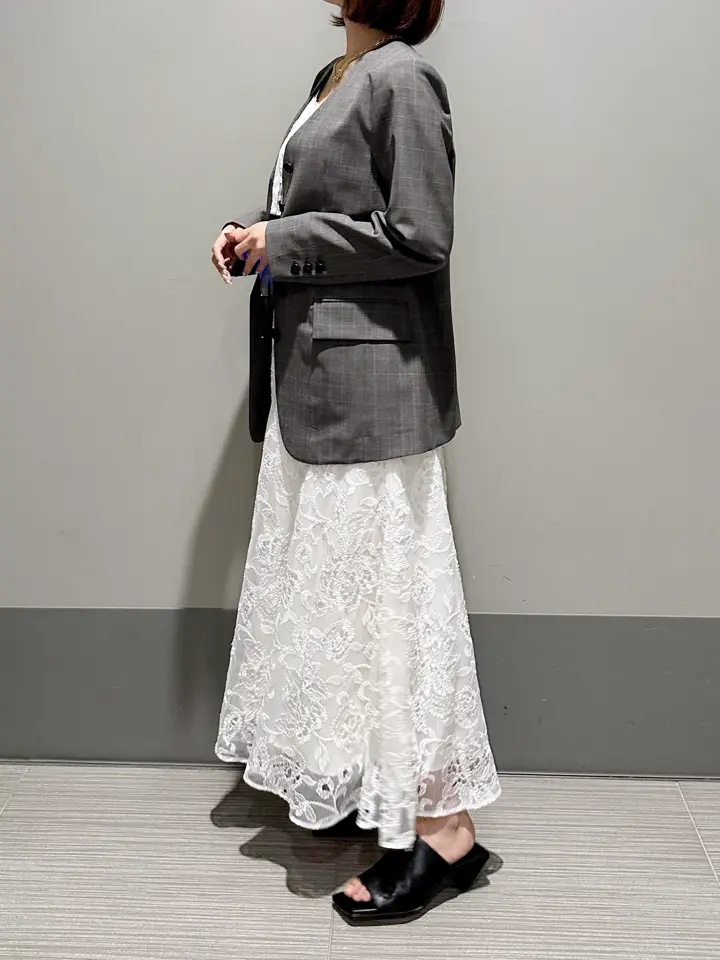 GRACE CONTINENTAL MORITA AI コーディネート画像