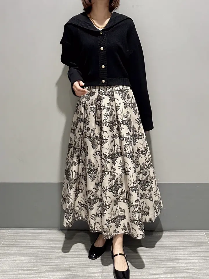 GRACE CONTINENTAL MORITA AI コーディネート画像