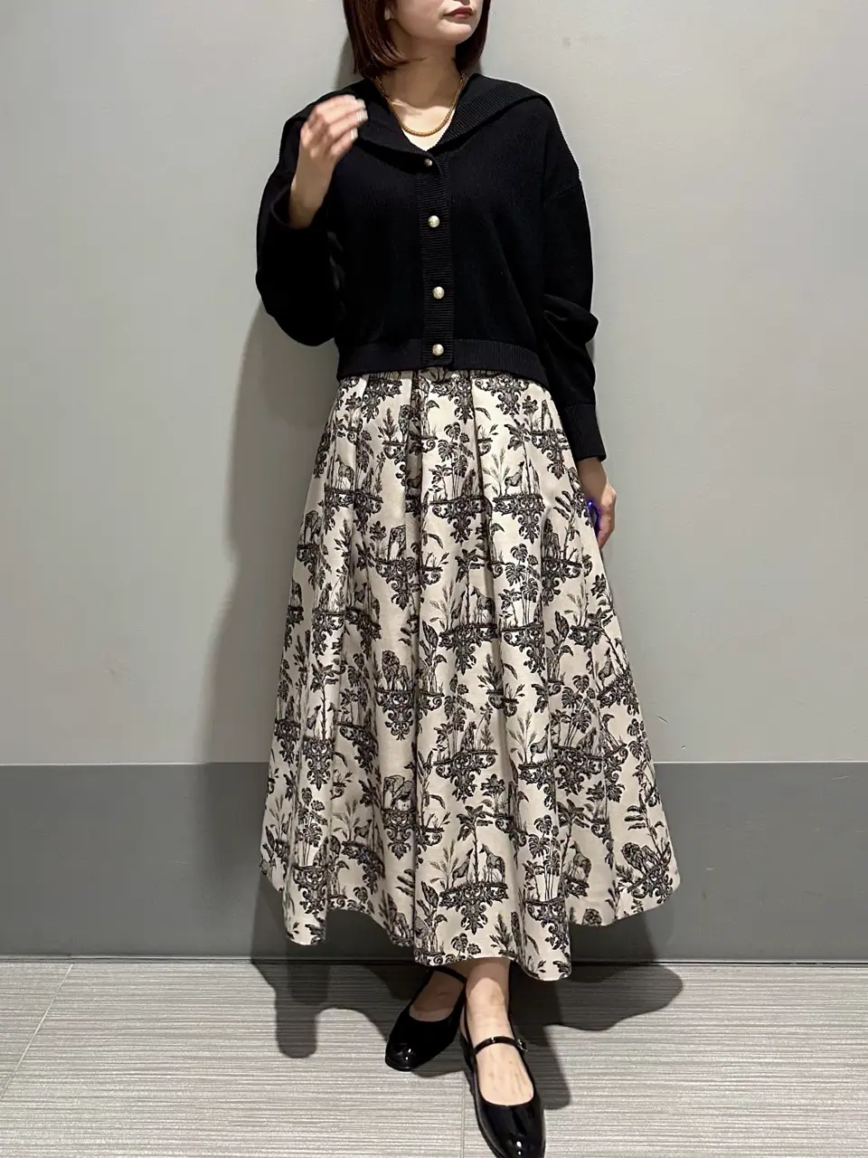 GRACE CONTINENTAL MORITA AI コーディネート画像