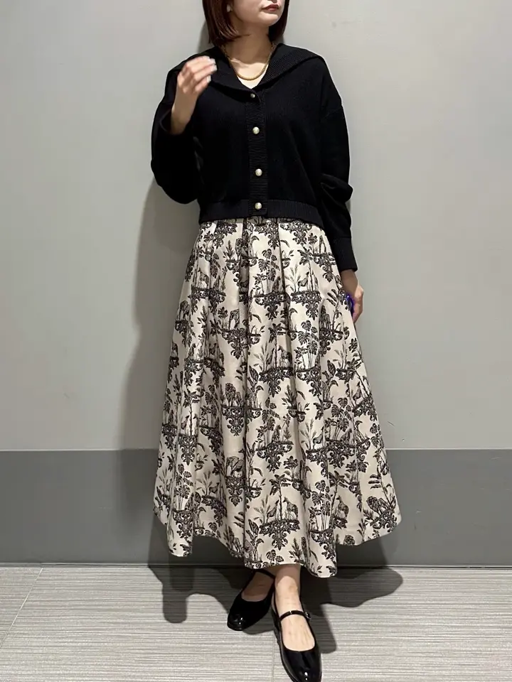 GRACE CONTINENTAL MORITA AI コーディネート画像