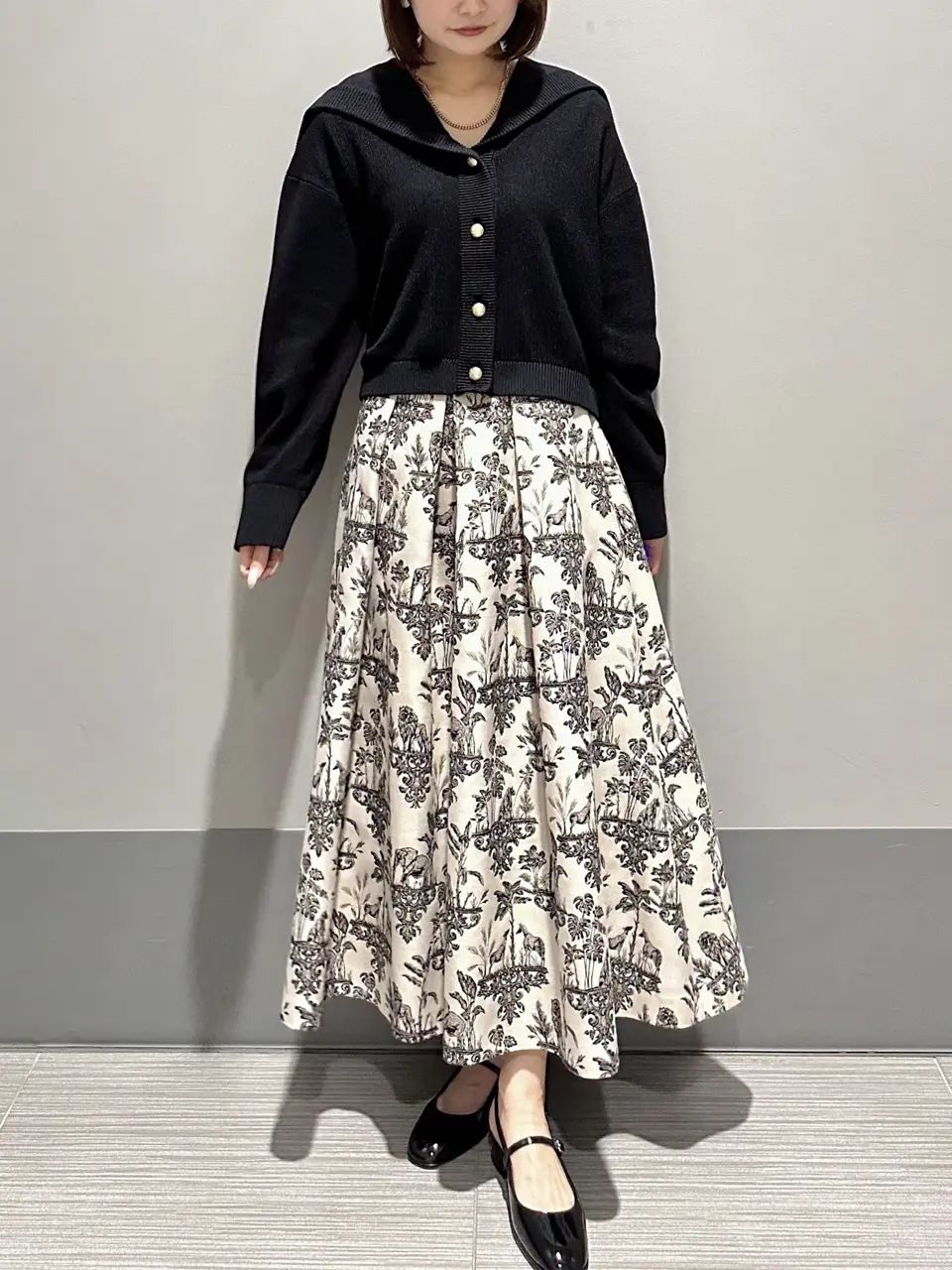 GRACE CONTINENTAL MORITA AI コーディネート画像