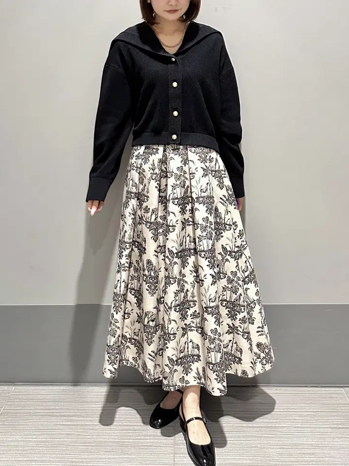 GRACE CONTINENTAL MORITA AI コーディネート画像