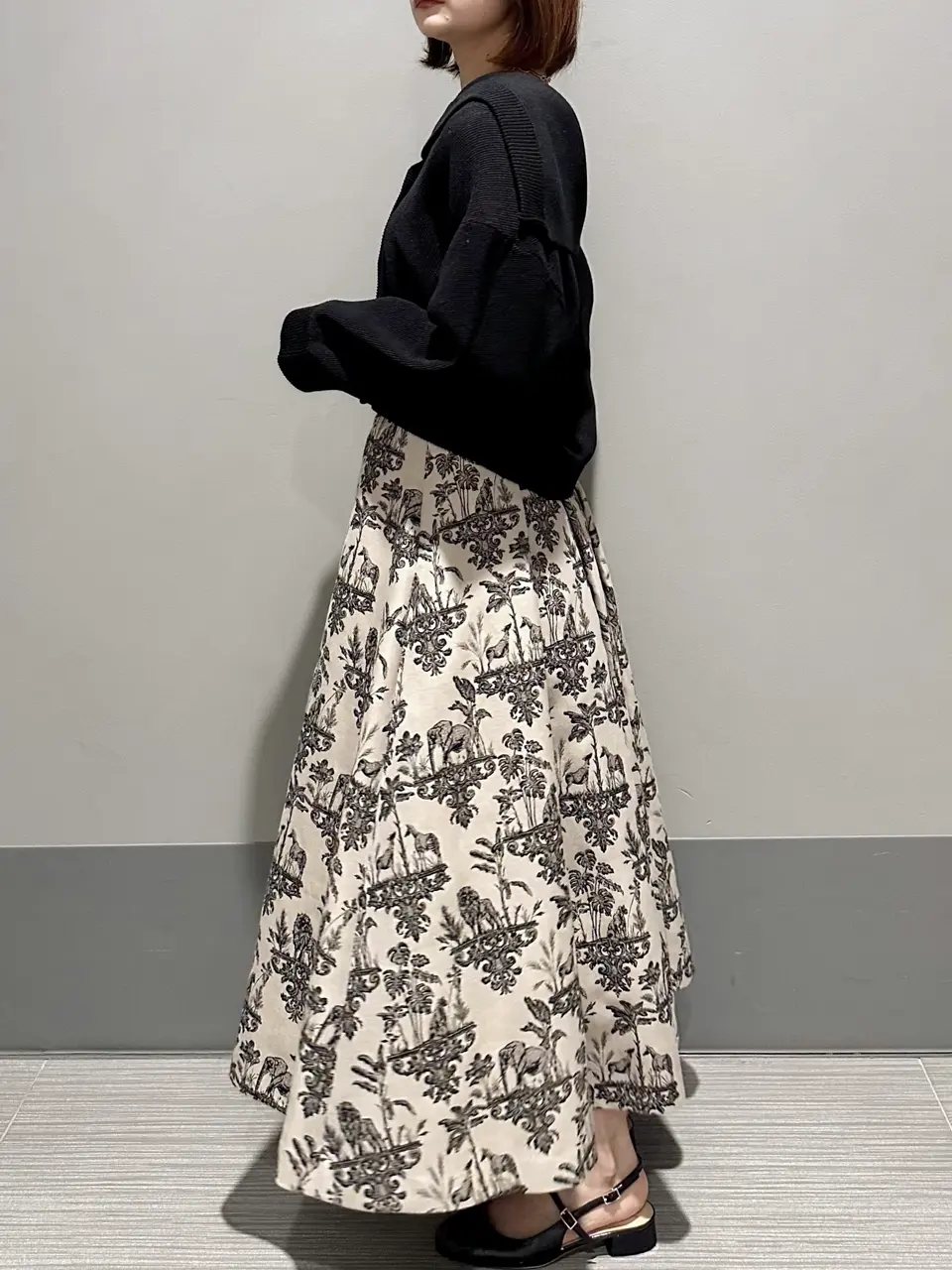 GRACE CONTINENTAL MORITA AI コーディネート画像