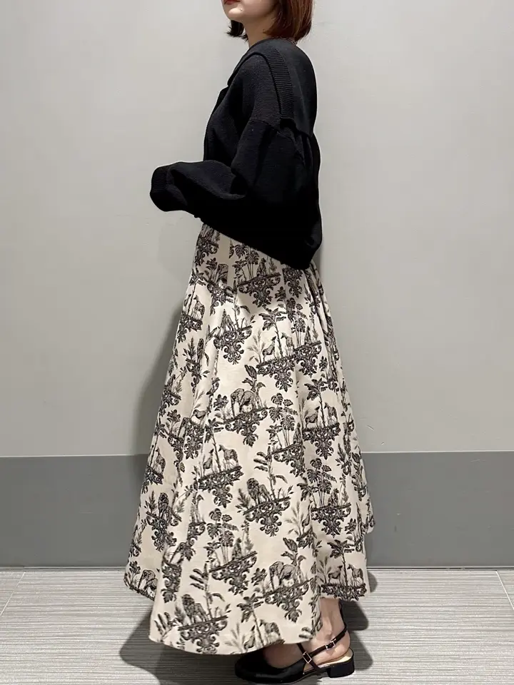 GRACE CONTINENTAL MORITA AI コーディネート画像