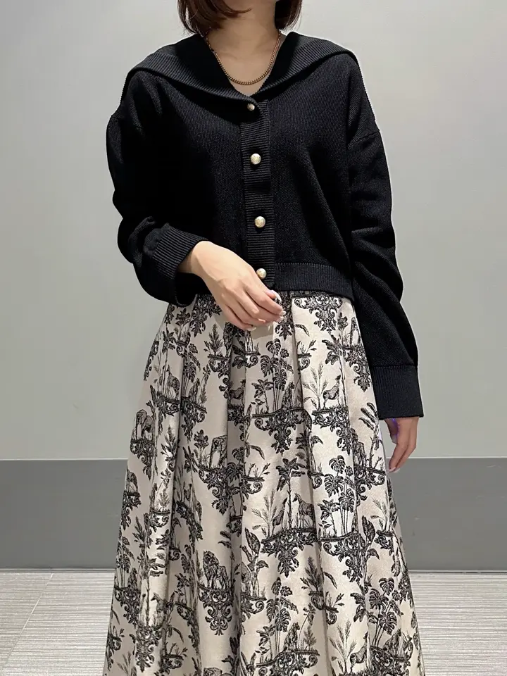 GRACE CONTINENTAL MORITA AI コーディネート画像