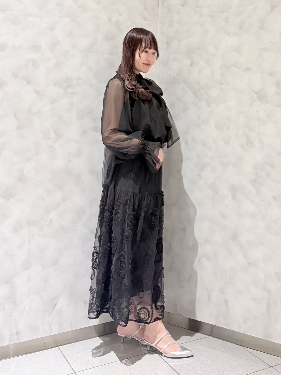 GRACE CONTINENTAL 根本　紗良 コーディネート画像