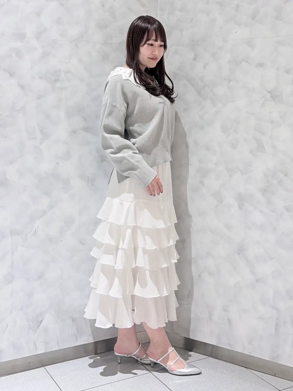 GRACE CONTINENTAL 根本　紗良 コーディネート画像