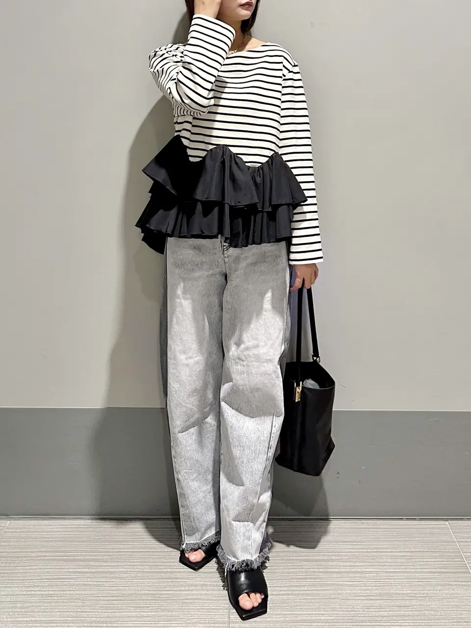 GRACE CONTINENTAL MORITA AI コーディネート画像