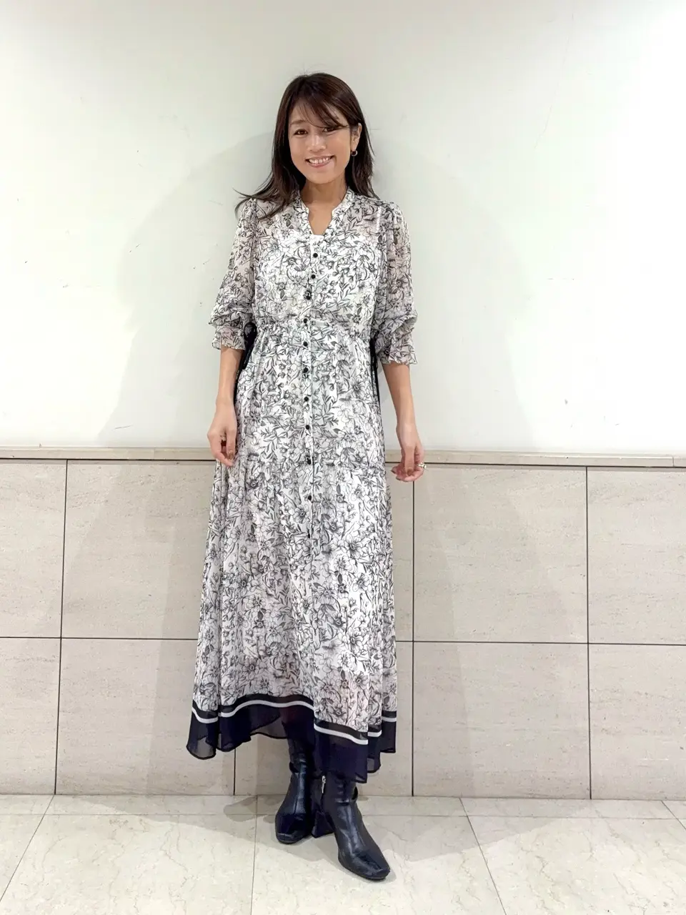 GRACE CONTINENTAL yukimi yonee コーディネート画像