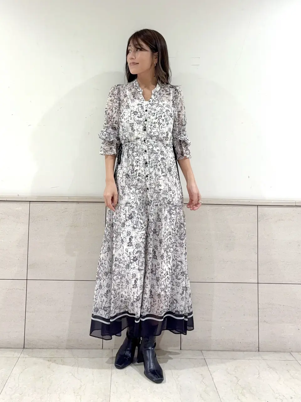 GRACE CONTINENTAL yukimi yonee コーディネート画像