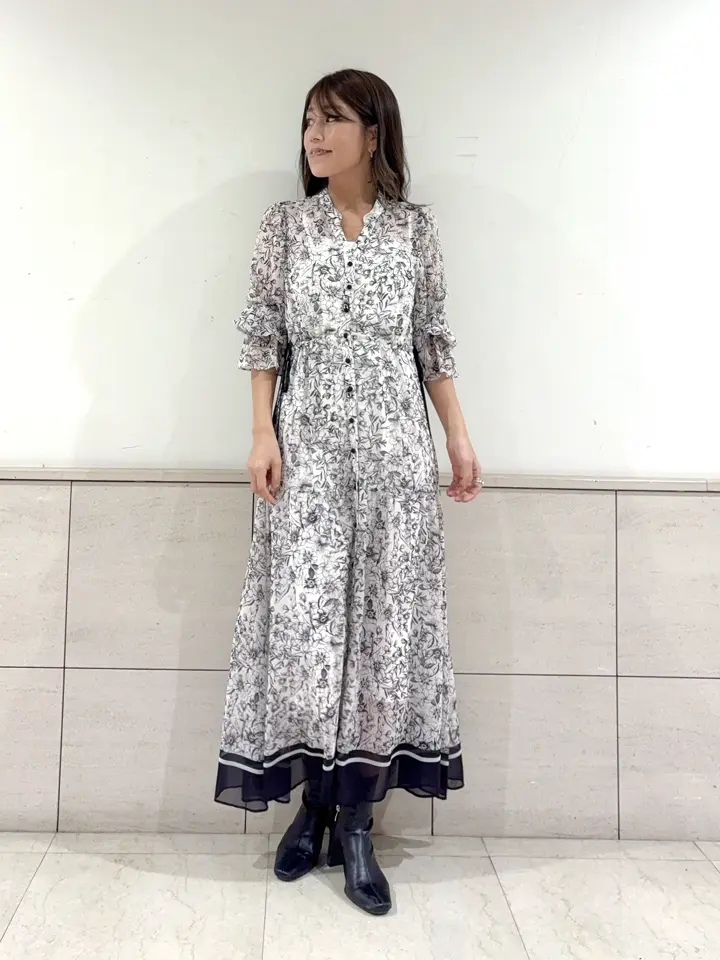 GRACE CONTINENTAL yukimi yonee コーディネート画像