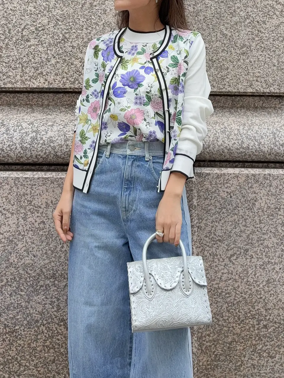 GRACE CONTINENTAL yukimi yonee コーディネート画像