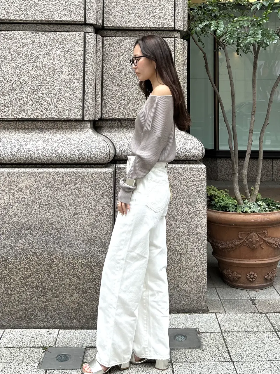 GRACE CONTINENTAL ERINA KATO コーディネート画像