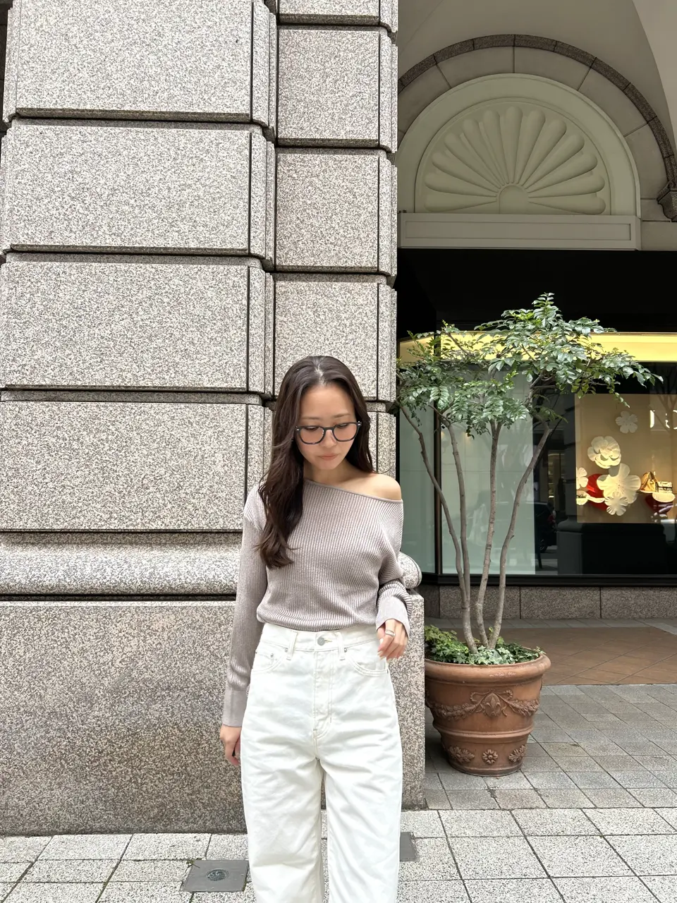 GRACE CONTINENTAL ERINA KATO コーディネート画像