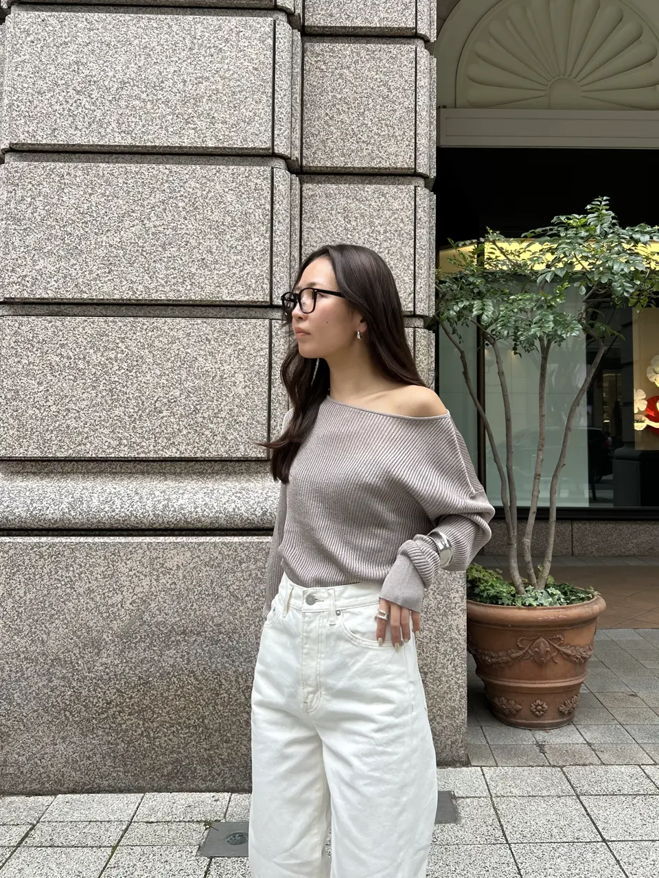 GRACE CONTINENTAL ERINA KATO コーディネート画像