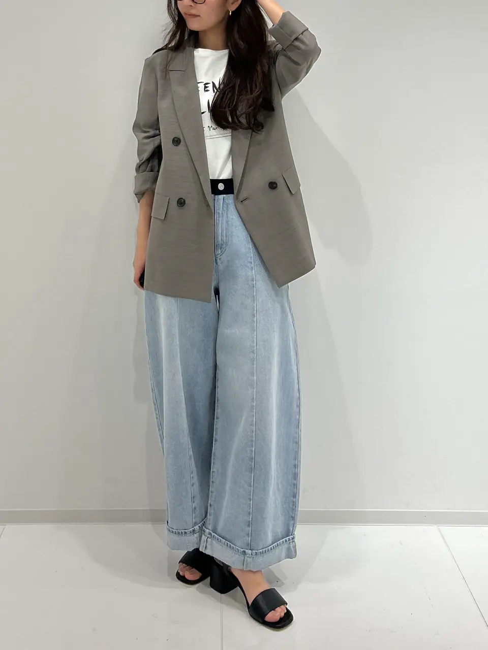 GRACE CONTINENTAL ERINA KATO コーディネート画像