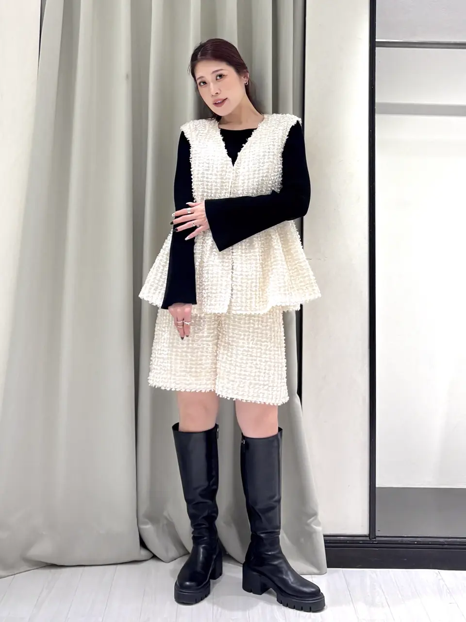 GRACE CONTINENTAL Yuuki NOZAWA コーディネート画像