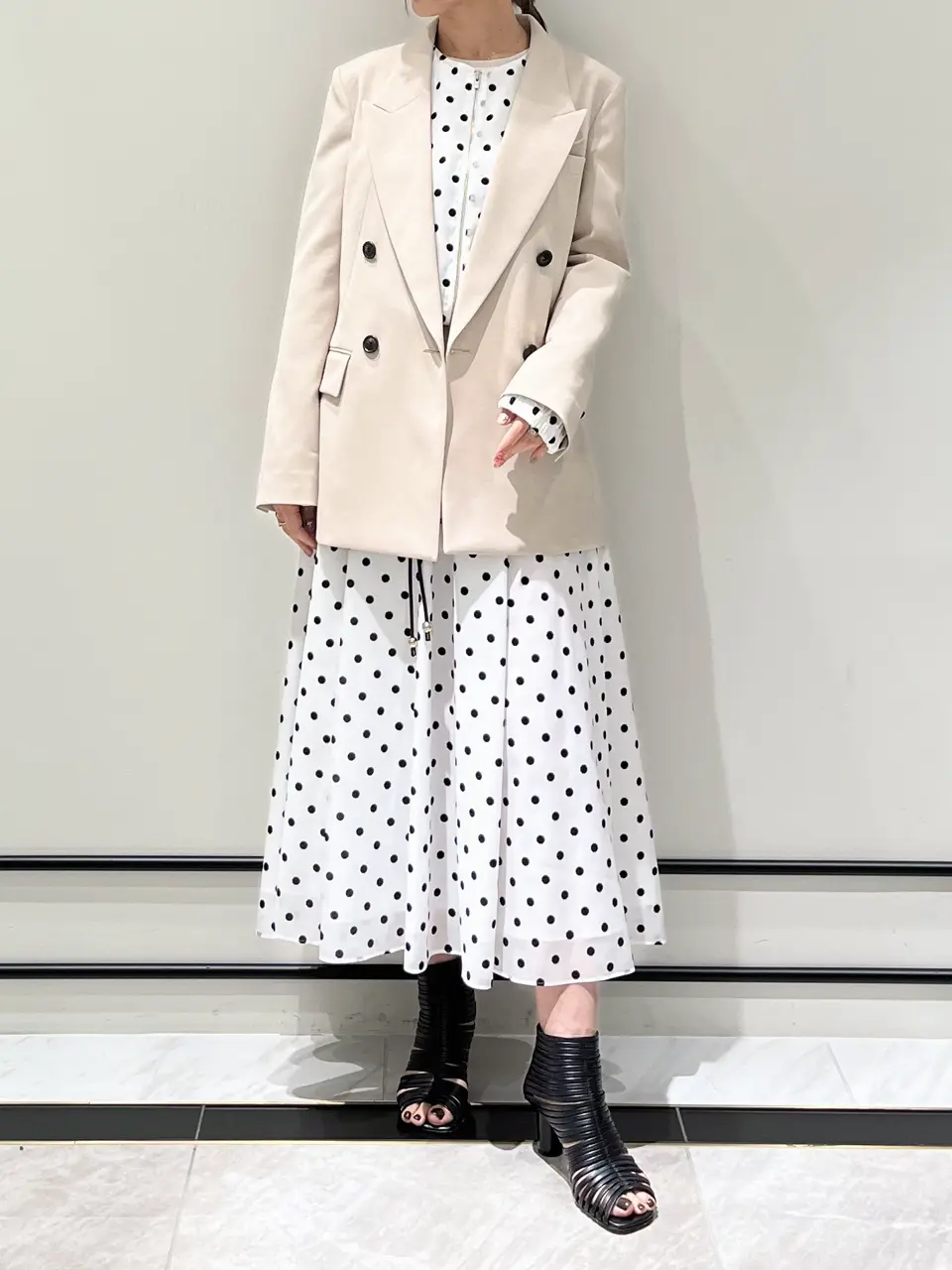 GRACE CONTINENTAL A.Kameyama コーディネート画像