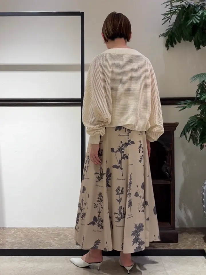 GRACE CONTINENTAL N.YURI コーディネート画像