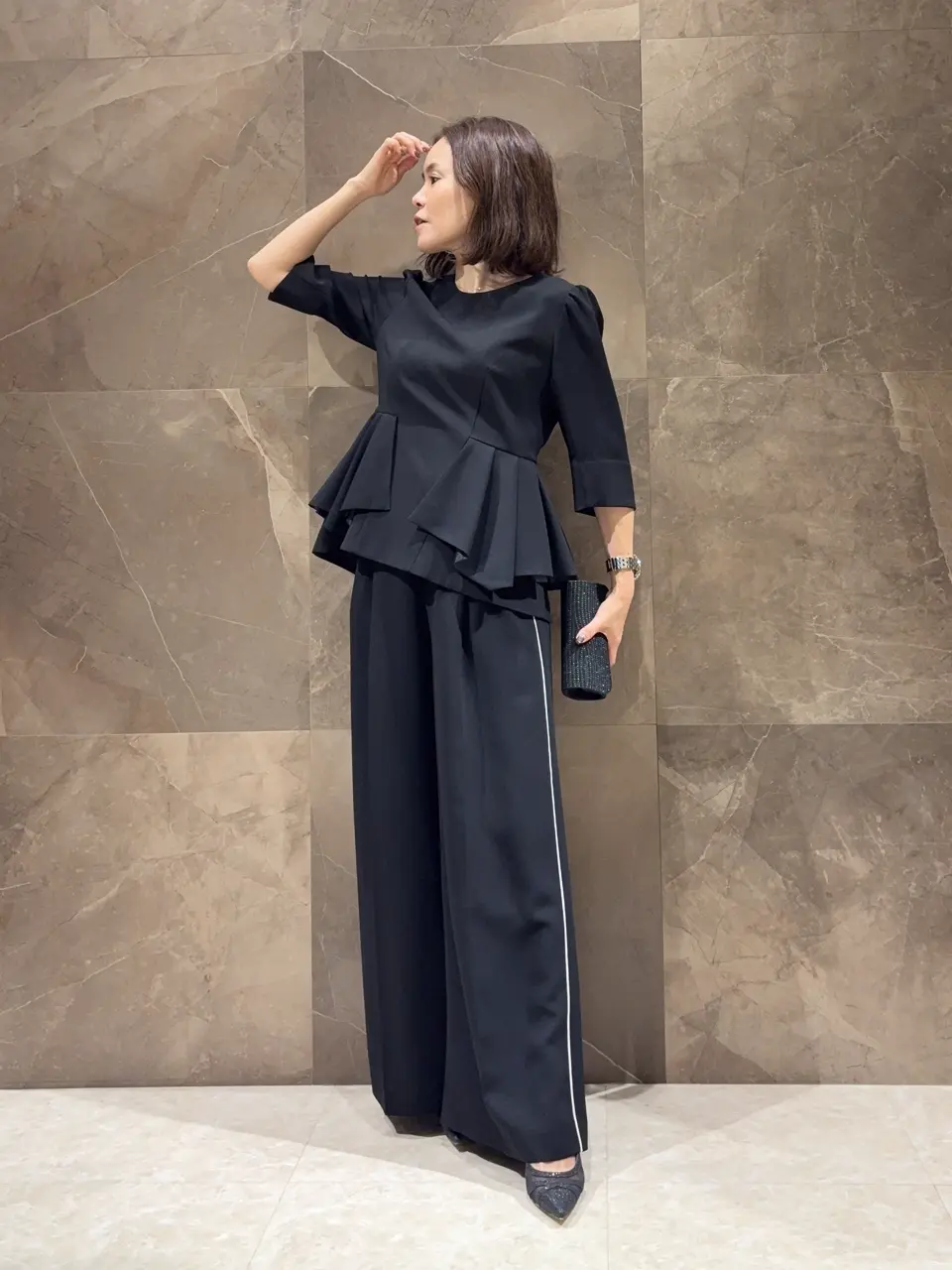 GRACE CONTINENTAL 穐山　香織 コーディネート画像