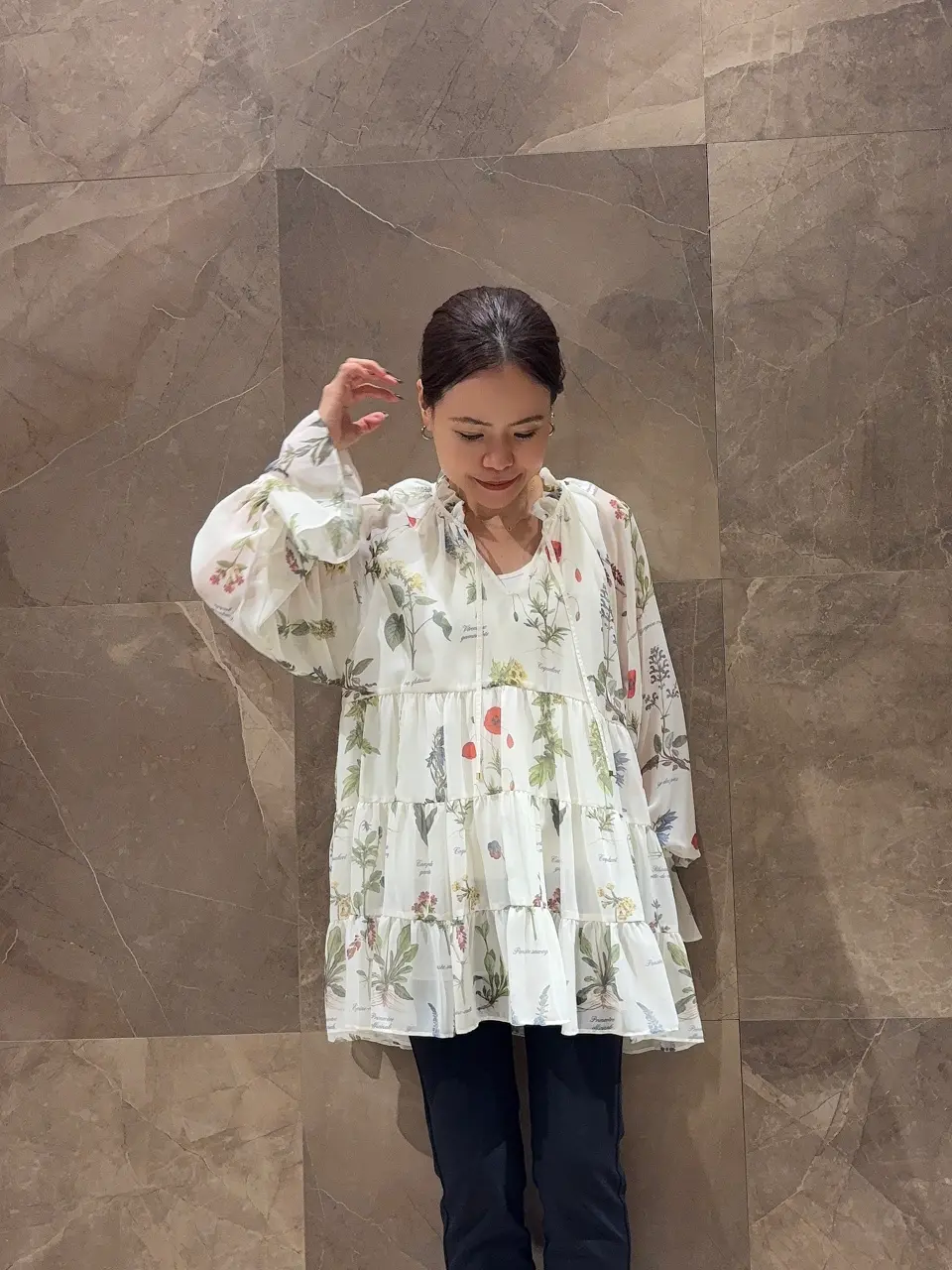 GRACE CONTINENTAL 穐山　香織 コーディネート画像