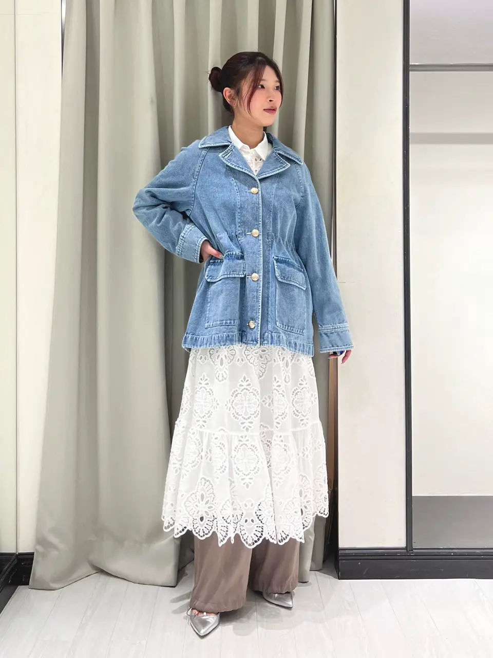 GRACE CONTINENTAL NORIA コーディネート画像