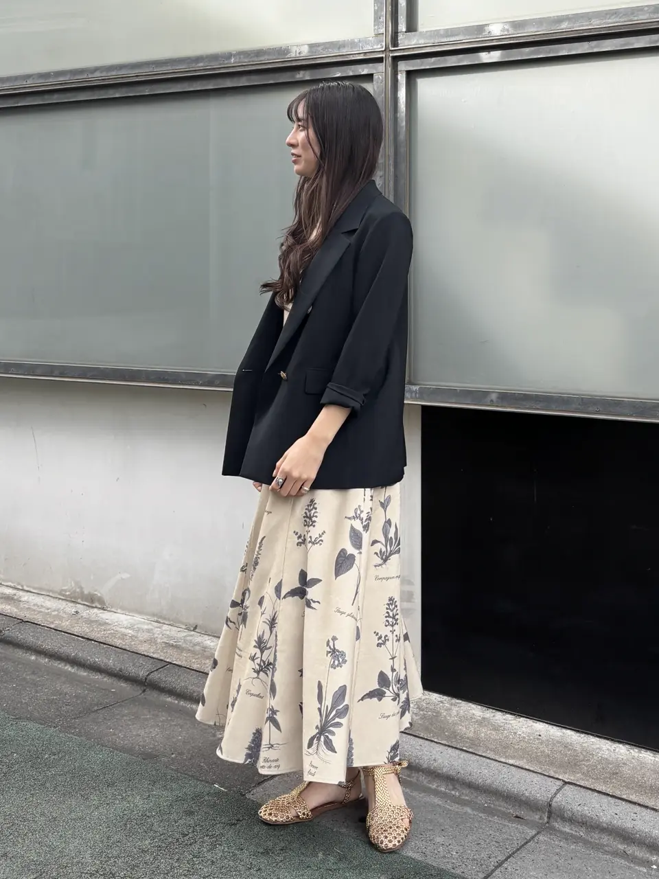 GRACE CONTINENTAL Hikaru Okada コーディネート画像