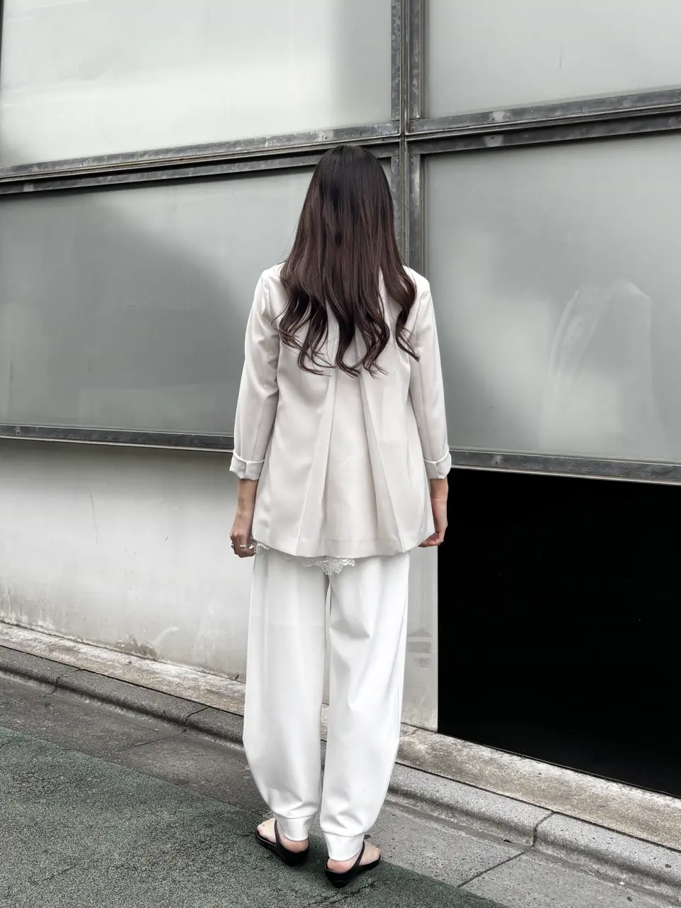 GRACE CONTINENTAL Hikaru Okada コーディネート画像