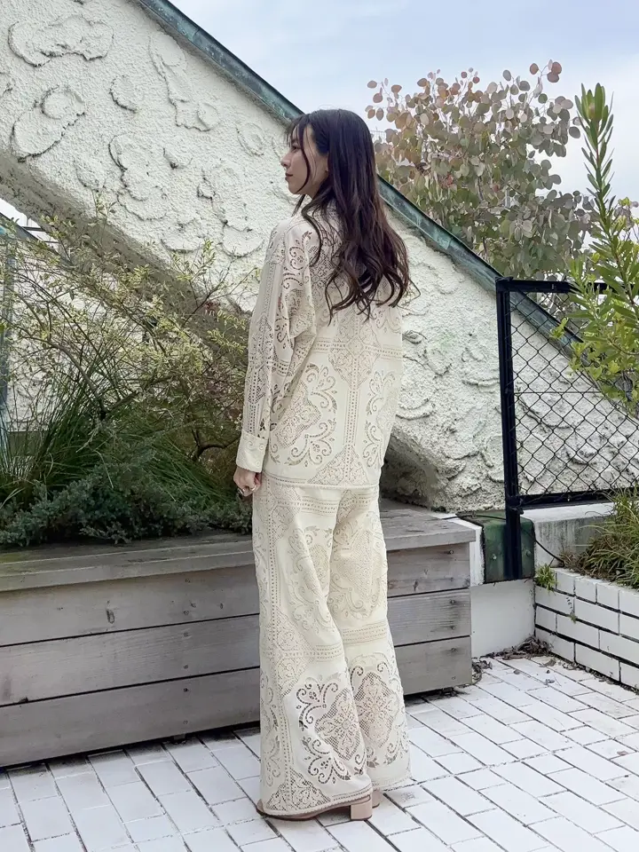 GRACE CONTINENTAL Hikaru Okada コーディネート画像