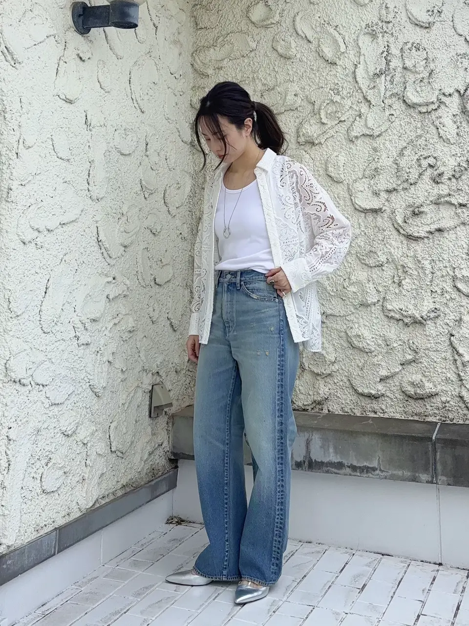 GRACE CONTINENTAL Hikaru Okada コーディネート画像