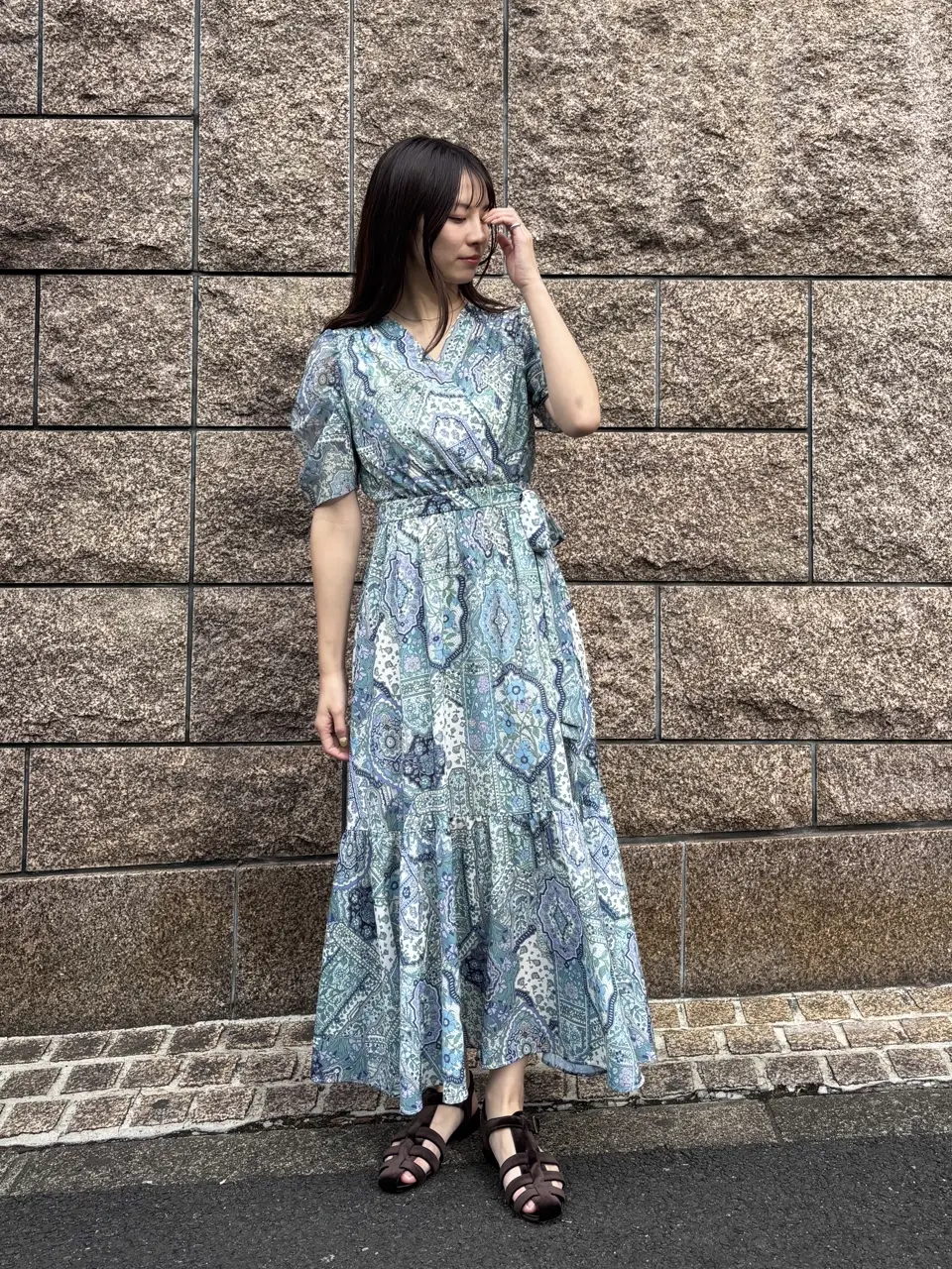 GRACE CONTINENTAL Hikaru Okada コーディネート画像