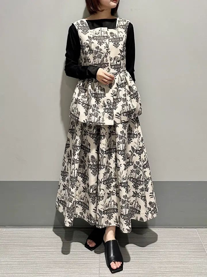 GRACE CONTINENTAL MORITA AI コーディネート画像