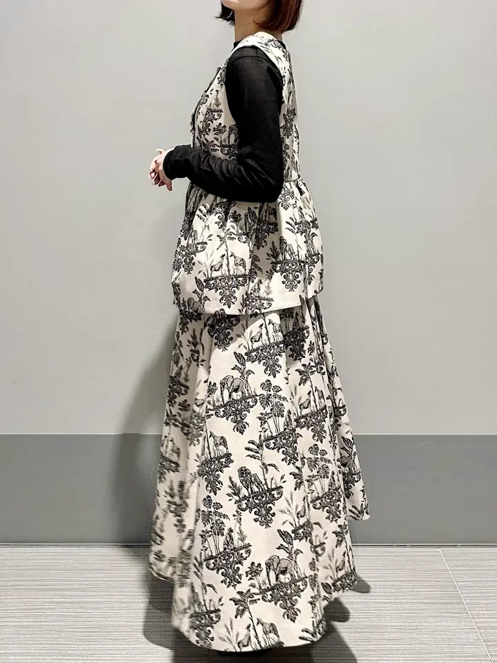 GRACE CONTINENTAL MORITA AI コーディネート画像