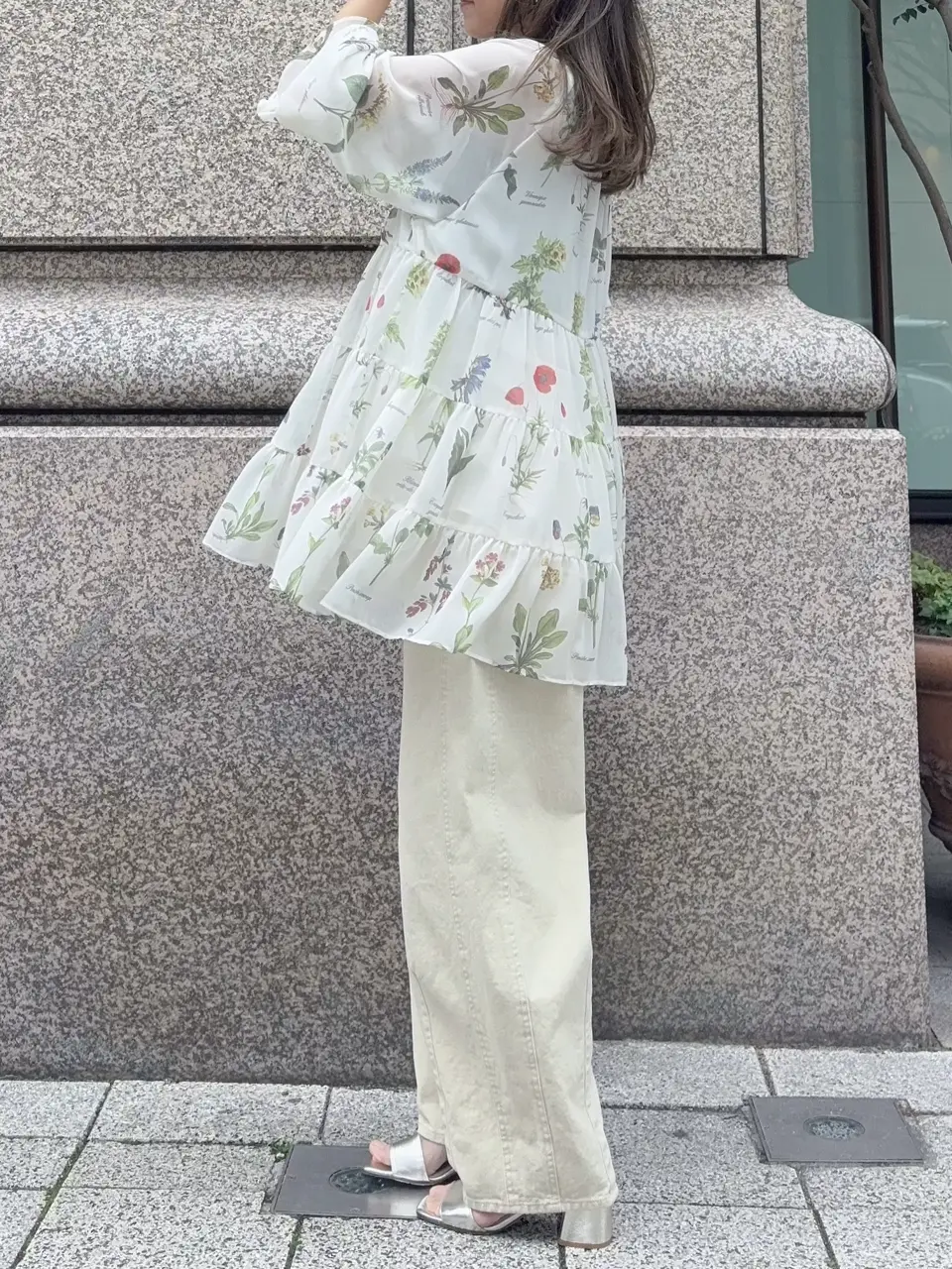 GRACE CONTINENTAL yukimi yonee コーディネート画像