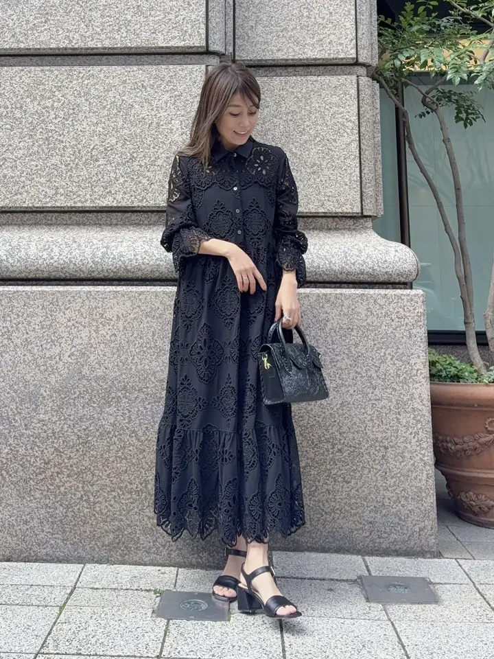 GRACE CONTINENTAL yukimi yonee コーディネート画像