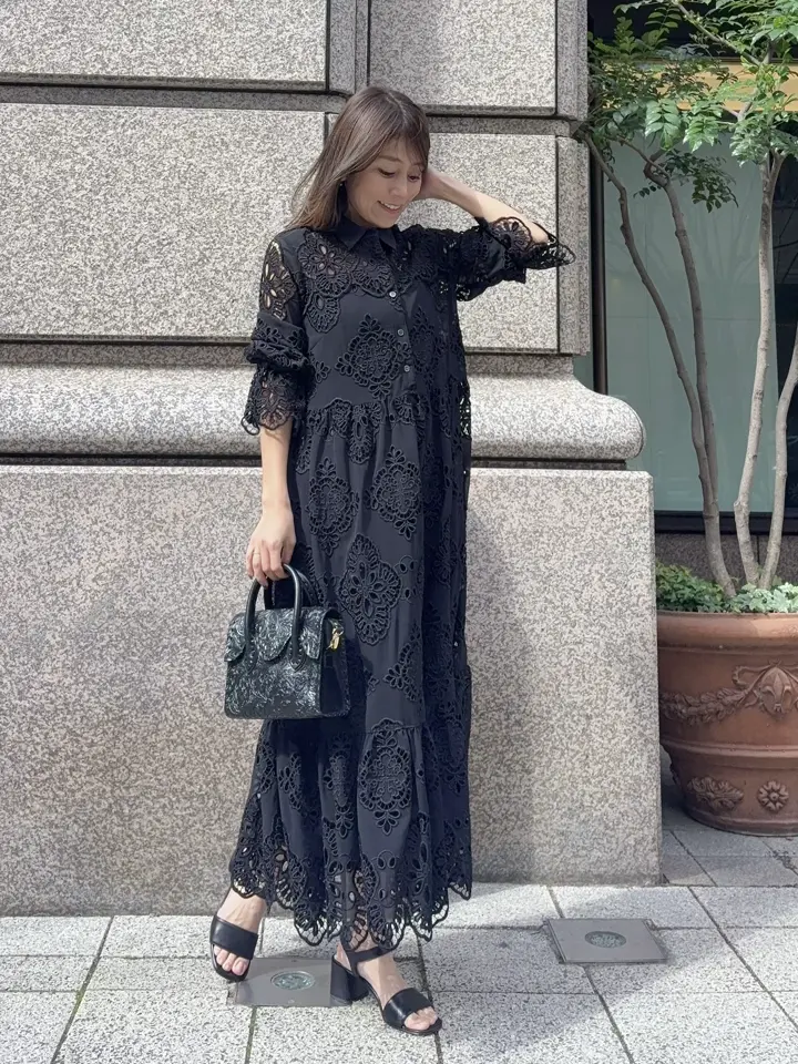 GRACE CONTINENTAL yukimi yonee コーディネート画像