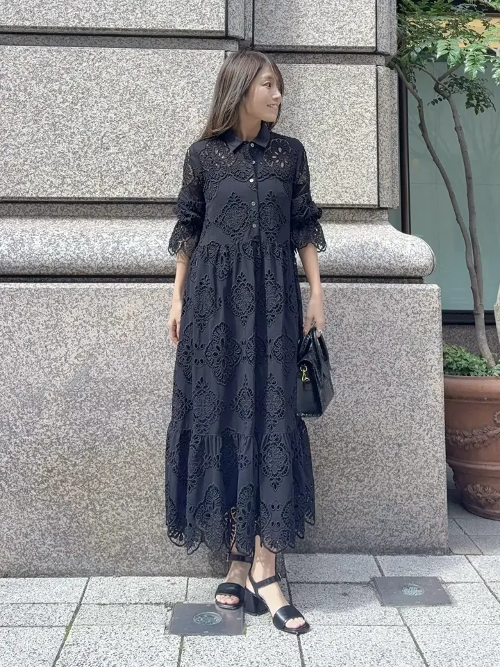 GRACE CONTINENTAL yukimi yonee コーディネート画像